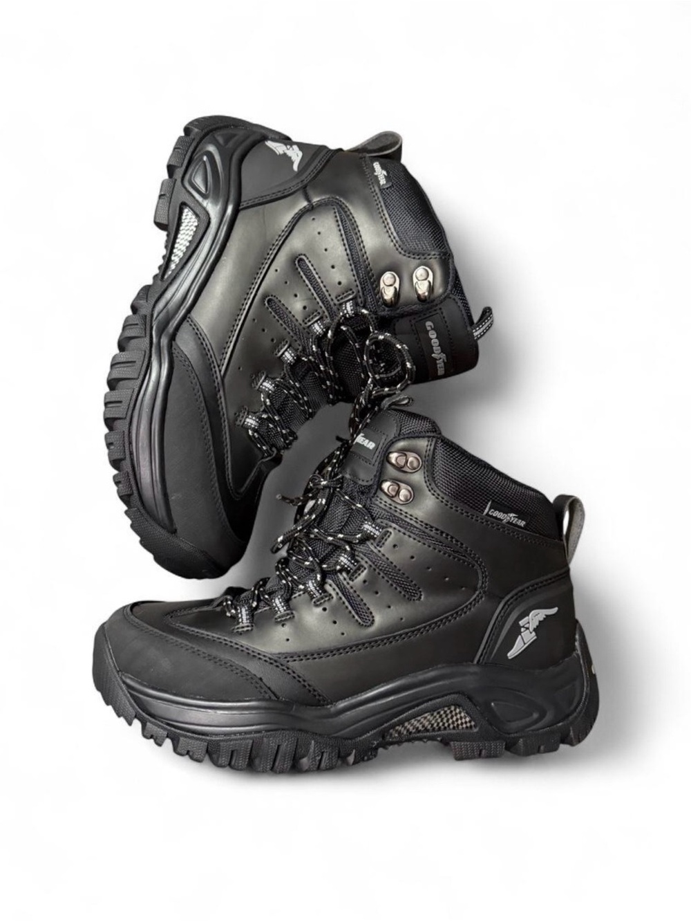 Goodyear Women’s Black Hiking Boots 🥾